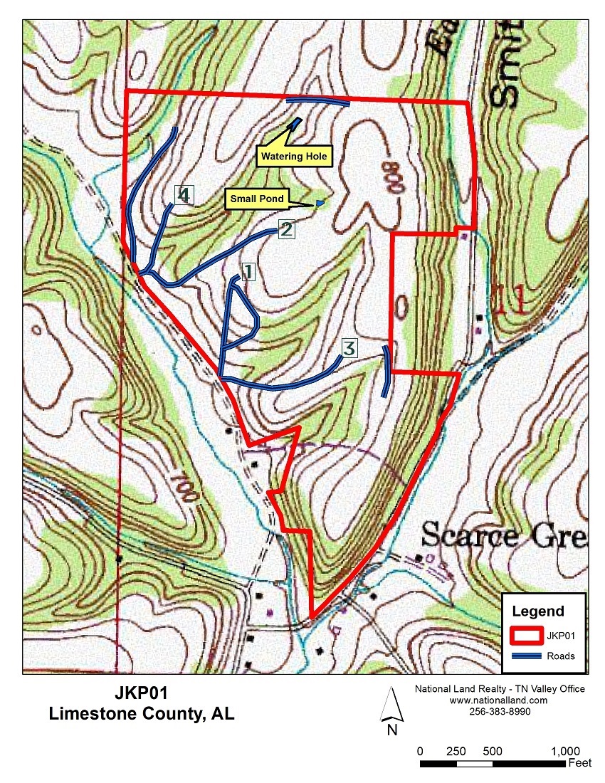 Limestone County Homesite & Recreational Tract in Limestone County