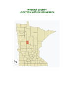 Wadena County Location Within Minnesota