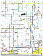 Map Shwg Subj Adjacent to Lyons State Forest