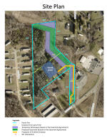 Example Site Plan for Gravel Driveway
