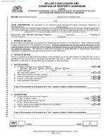 Seller Property Condition Disclosure