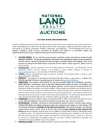 Auction Terms & Conditions