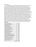 Conservation Project Narrative