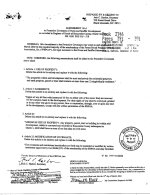 Covenants and Restriction Amendments