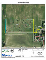 AgriData Topography Contour Map