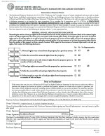 NC Mineral, Oil and Gas Rights Disclosure