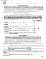 NC Mineral, Oil and Gas Rights Disclosure