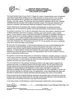 Seller Property Condition Disclosure