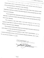 Easement Right of Way