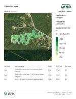 Timber Site Index Map