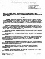 Covenants, Conditions and Restrictions