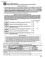 NC Mineral, Oil, Gas Rights Disclosure