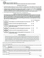 NC Mineral, Oil, Gas Rights Disclosure