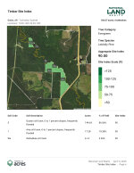 Timber Site Index Map