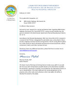 Zoning Verification Letter