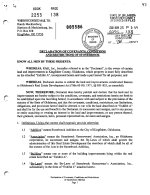 Stonebrook Covenants and Restrictions