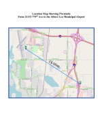 Location Map Shwg Proximity to Airport