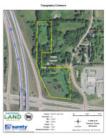 AgriData Topo Contours Map