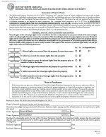 NC Mineral, Oil, Gas Rights Disclosure