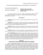 Covenants & Restrictions