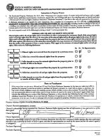 NC Mineral, Oil, Gas Rights Disclosure
