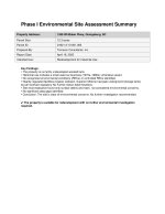 Phase 1 - 1 Page Summary