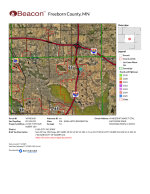 Map Showing Location Within City