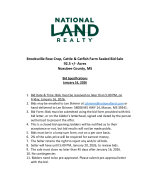 Sealed Bid Information