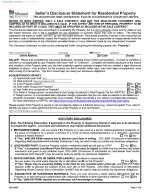 Seller Property Condition Disclosure