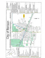 City of Benson Map